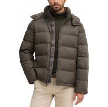 CALVIN KLEIN JEANS LS NYLN ZP OFF HD DW ΜΠΟΥΦΑΝ ΑΝΔΡΙΚΟ KHAKI