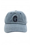 GUESS JEANS G3D TRUCKER HAT ΚΑΠΕΛΟ ΑΝΔΡΙΚΟ BLUΕ DENIM