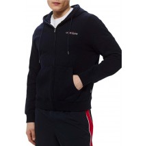 GUESS JEANS ZIP HOOD REG AM TRAD SWEAT ΖΑΚΕΤΑ ΦΟΥΤΕΡ ΑΝΔΡΙΚΗ DARK NAVY