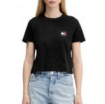 TOMMY JEANS  REG SH TOMMY US FLAG T-SHIRT ΜΠΛΟΥΖΑ ΓΥΝΑΙΚΕΙΑ BLACK