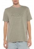 GUESS STACK TEE T-SHIRT ΜΠΛΟΥΖΑ ΑΝΔΡΙΚΗ KHAKI