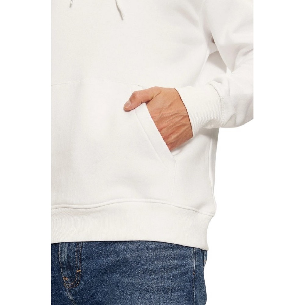TOMMY JEANS REG ESSENTIAL FLAG HOOD EXT ΦΟΥΤΕΡ ΜΠΛΟΥΖΑ ΑΝΔΡΙΚΗ WHITE