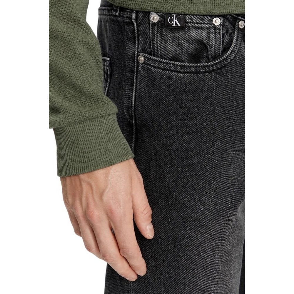 CALVIN KLEIN JEANS DAD JEAN ΠΑΝΤΕΛΟΝΙ ΑΑΝΔΡΙΚΟ BLACK