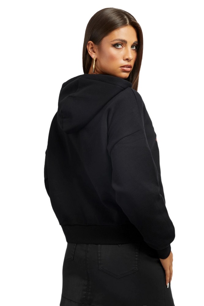 ΜΠΛΟΥΖΑ ΦΟΥΤΕΡ ZENOVIA ΓΥΝΑΙΚΕΙΑ GUESS BLACK