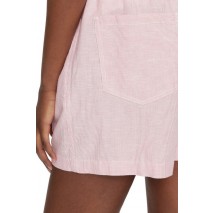 TOMMY JEANS  COTTON LINEN SHORT ΣΟΡΤΣ ΓΥΝΑΙΚΕΙΟ PINK