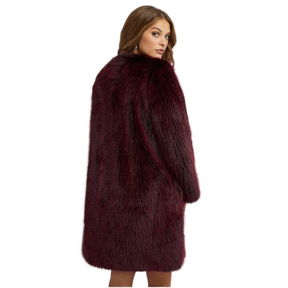 GUESS ΠΑΛΤΟ ΓΟΥΝΑ DOROTEA ΓΥΝΑΙΚΕΙΑ BORDEAUX