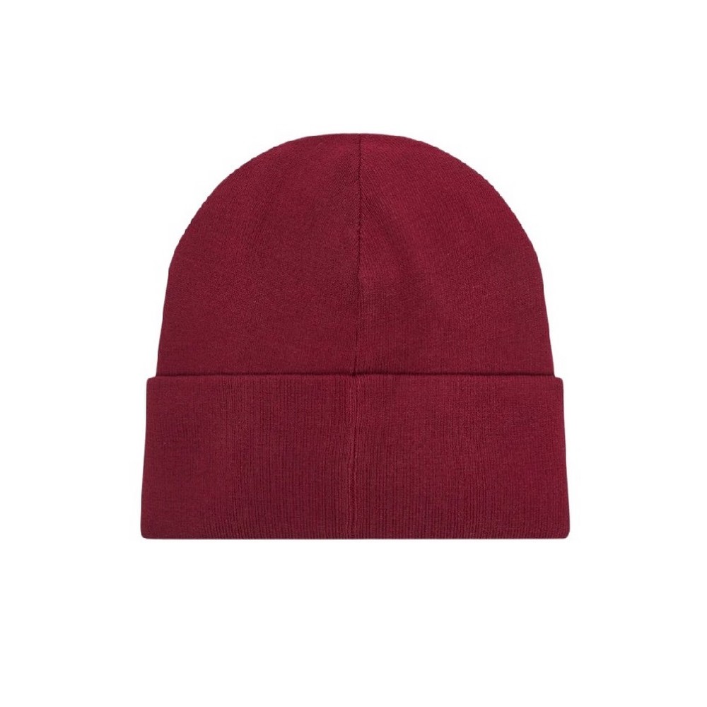 CALVIN KLEIN FINE RIB BEANIE ΣΚΟΥΦΟΣ ΑΝΔΡΙΚΟΣ BORDEAUX