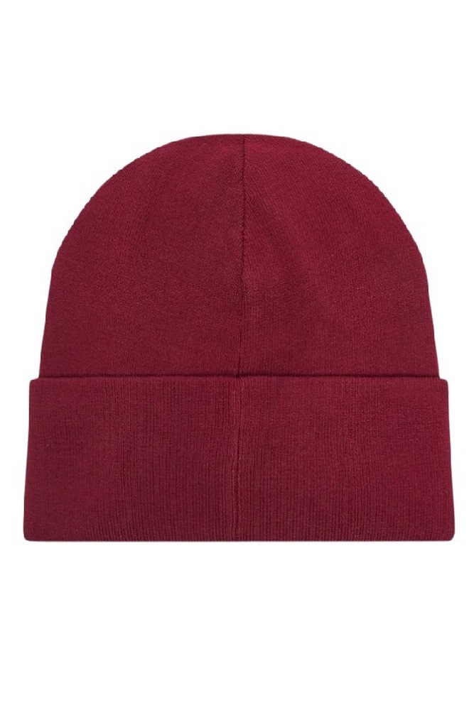 CALVIN KLEIN FINE RIB BEANIE ΣΚΟΥΦΟΣ ΑΝΔΡΙΚΟΣ BORDEAUX