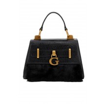 GUESS BERGEN MICRO MINI ΤΣΑΝΤΑ ΓΥΝΑΙΚΕΙΑ BLACK