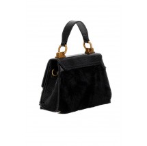 GUESS BERGEN MICRO MINI ΤΣΑΝΤΑ ΓΥΝΑΙΚΕΙΑ BLACK