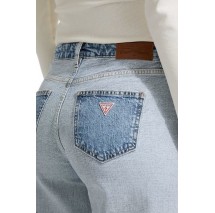 GUESS JEANS  G11 WIDE LEG ΠΑΝΤΕΛΟΝΙ ΓΥΝΑΙΚΕΙΟ DENIM LIGHT