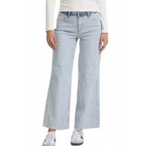 GUESS JEANS  G11 WIDE LEG ΠΑΝΤΕΛΟΝΙ ΓΥΝΑΙΚΕΙΟ DENIM LIGHT