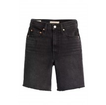 LEVIS TBD HR BERMUDA SHORT A87200004 ΒΕΡΜΟΥΔΑ ΓΥΝΑΙΚΕΙΑ BLACK DENIM