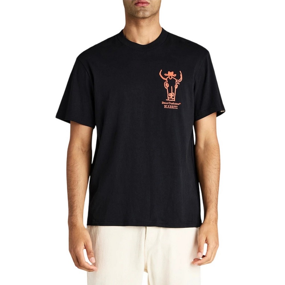 DEUS SHOWDOWN TEE T-SHIRT ΜΠΛΟΥΖΑ ΑΝΔΡΙΚΗ BLACK