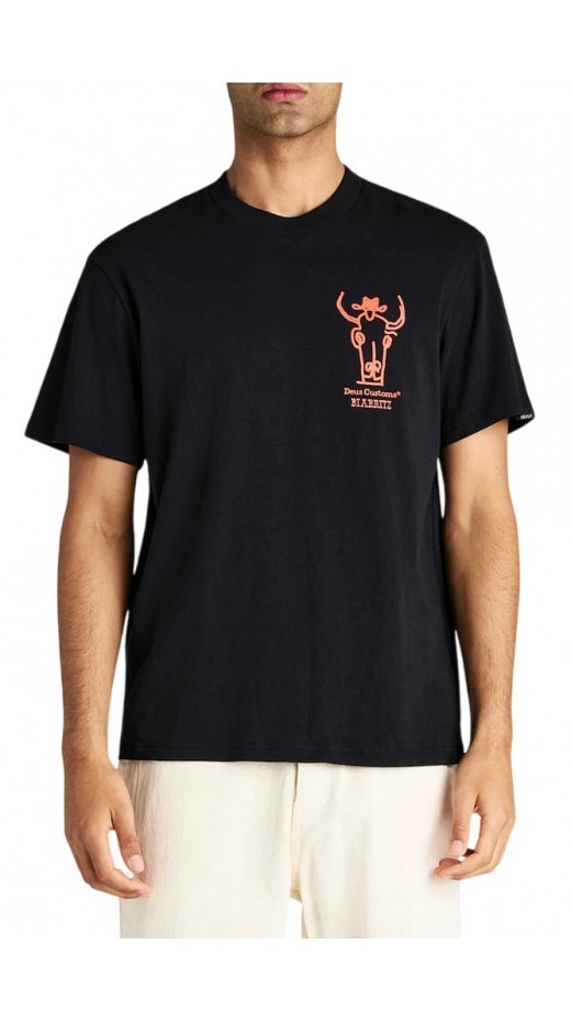 DEUS SHOWDOWN TEE T-SHIRT ΜΠΛΟΥΖΑ ΑΝΔΡΙΚΗ BLACK