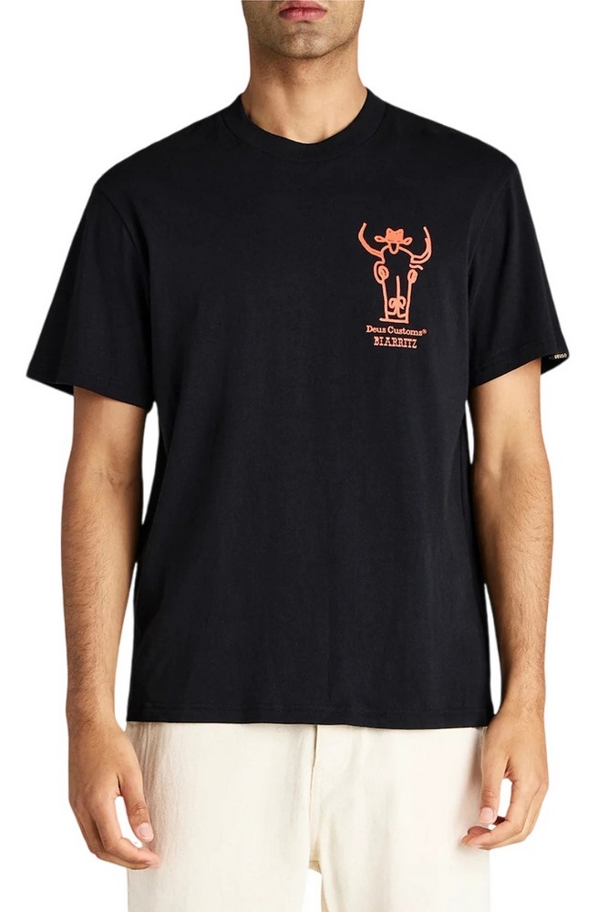 DEUS SHOWDOWN TEE T-SHIRT ΜΠΛΟΥΖΑ ΑΝΔΡΙΚΗ BLACK