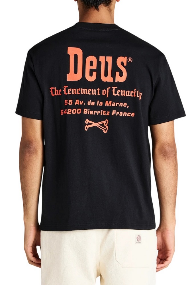 DEUS SHOWDOWN TEE T-SHIRT ΜΠΛΟΥΖΑ ΑΝΔΡΙΚΗ BLACK
