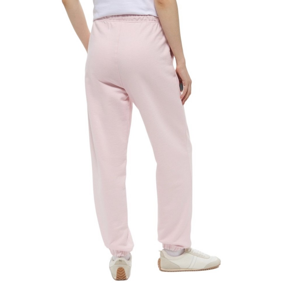 GUESS JEANS PANTS ICONIC FLEECE ΠΑΝΤΕΛΟΝΙ ΦΟΡΜΑ ΓΥΝΑΙΚΕΙΟ PINK