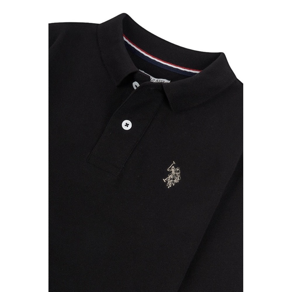 U.S.POLO ASSN MUST ΜΠΛΟΥΖΑ ΑΝΔΡΙΚΗ BLACK