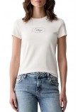 HUGO BOSS 90s TEE B JERSEY T-SHIRT ΜΠΛΟΥΖΑ ΓΥΝΑΙΚΕΙΑ OFF WHITE