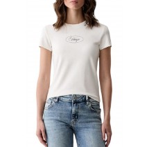HUGO BOSS 90s TEE B JERSEY T-SHIRT ΜΠΛΟΥΖΑ ΓΥΝΑΙΚΕΙΑ OFF WHITE