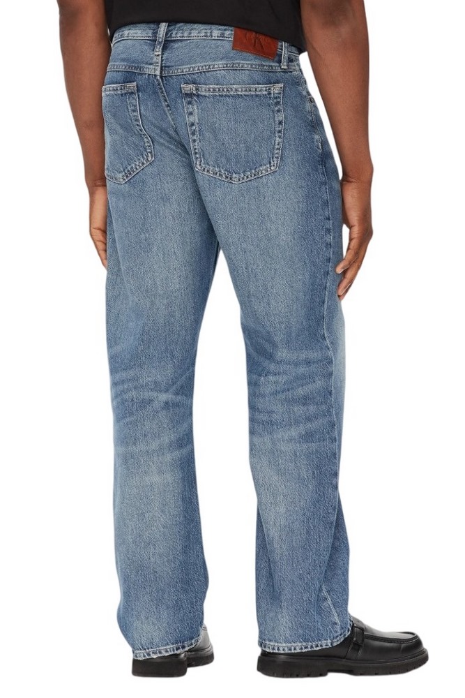 CALVIN KLEIN JEANS 90S STRGHT LT WT SHC ΠΑΝΤΕΛΟΝΙ ΑΝΔΡΙΚΟ BLUΕ DENIM