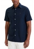 TOMMY JEANS REG SEERSUCKER SHIRT EXT ΠΟΥΚΑΜΙΣΟ ΚΟΝΤΟΜΑΝΙΚΟ ΑΝΔΡΙΚΟ DARK NAVY