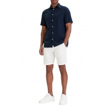 TOMMY JEANS REG SEERSUCKER SHIRT EXT ΠΟΥΚΑΜΙΣΟ ΚΟΝΤΟΜΑΝΙΚΟ ΑΝΔΡΙΚΟ DARK NAVY