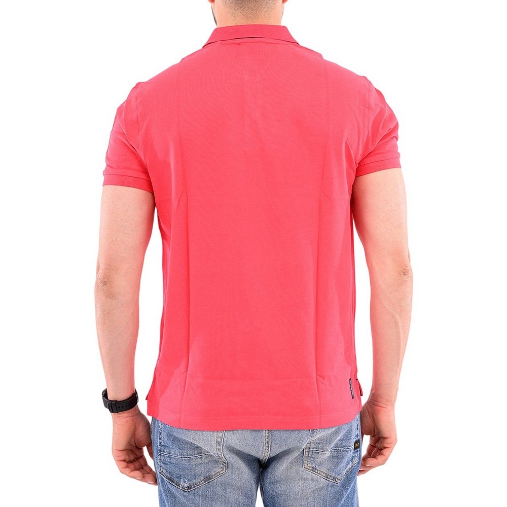 U.S POLO ASSN FLYN POLO T-SHIRT ΜΠΛΟΥΖΑ ΑΝΔΡΙΚΗ CORAL