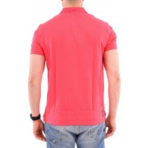 U.S POLO ASSN FLYN POLO T-SHIRT ΜΠΛΟΥΖΑ ΑΝΔΡΙΚΗ CORAL