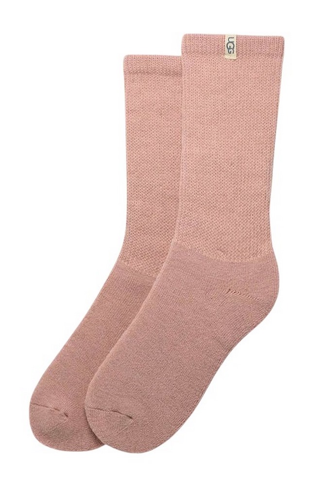 UGG SHEALY COZY CREW ΚΑΛΤΣΑ ΜΕΣΑΙΑ ΓΥΝΑΙΚΕΙΑ ROSE