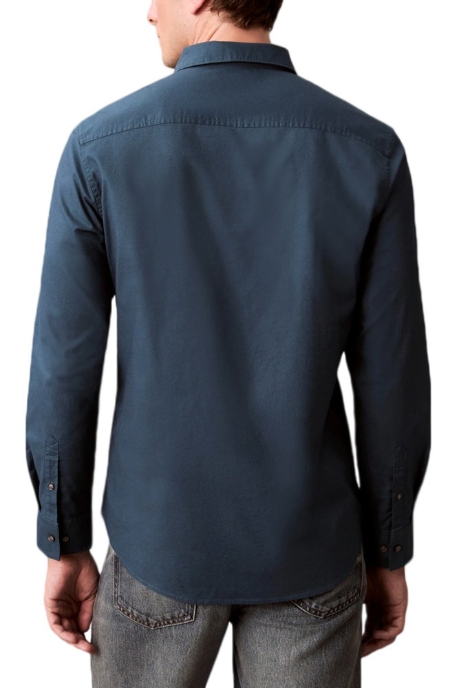 CALVIN KLEIN JEANS LS SOLID OXFORD CLASSIC SHIRT ΠΟΥΚΑΜΙΣΟ ΑΝΔΡΙΚΟ PETROL