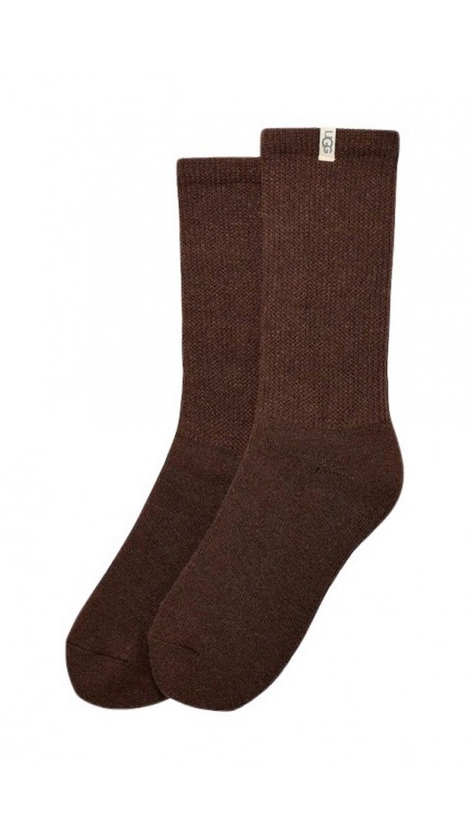 UGG SHEALY COZY CREW ΚΑΛΤΣΑ ΜΕΣΑΙΑ ΓΥΝΑΙΚΕΙΑ BROWN