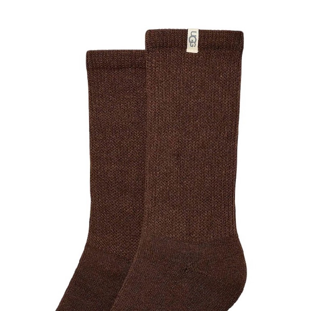 UGG SHEALY COZY CREW ΚΑΛΤΣΑ ΜΕΣΑΙΑ ΓΥΝΑΙΚΕΙΑ BROWN