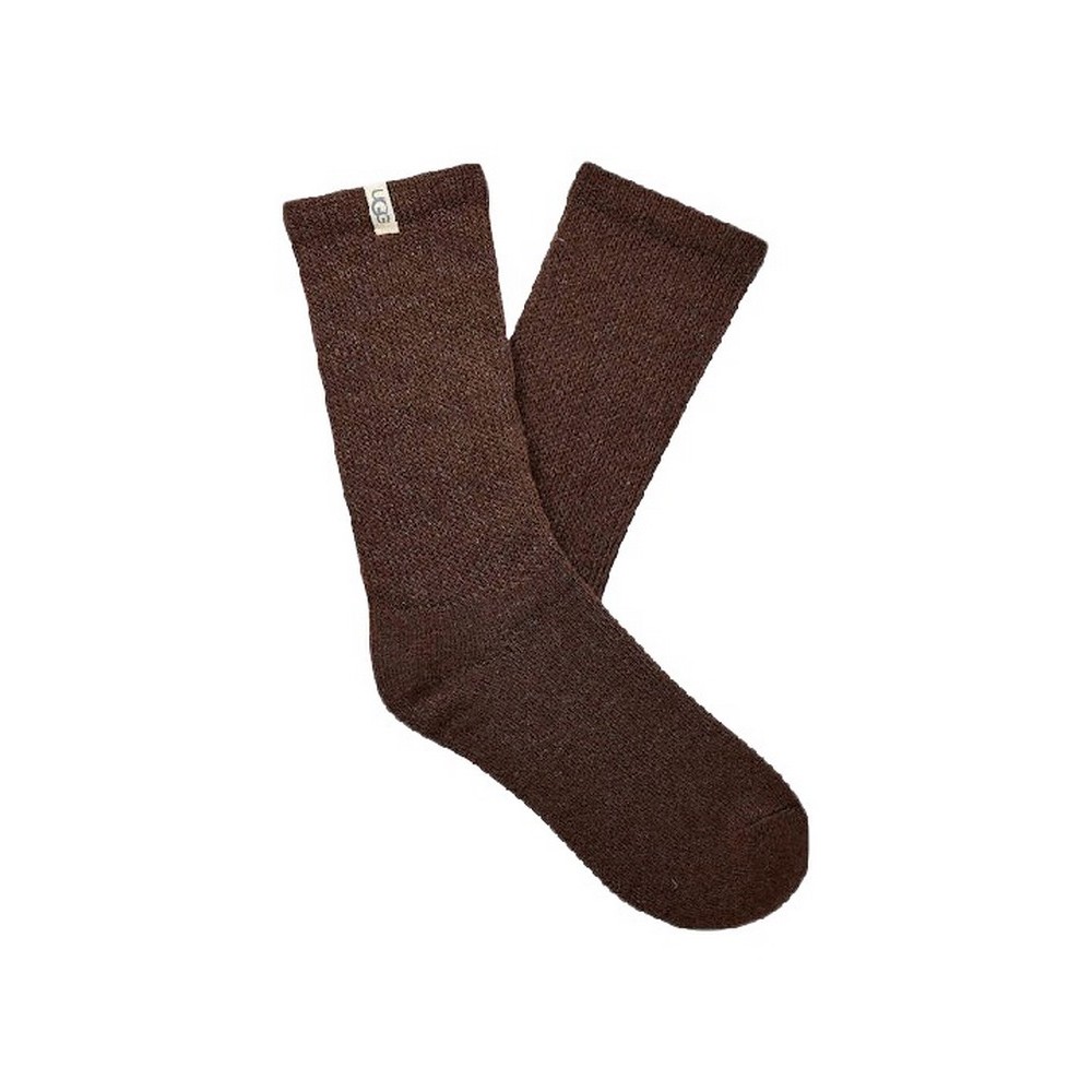 UGG SHEALY COZY CREW ΚΑΛΤΣΑ ΜΕΣΑΙΑ ΓΥΝΑΙΚΕΙΑ BROWN