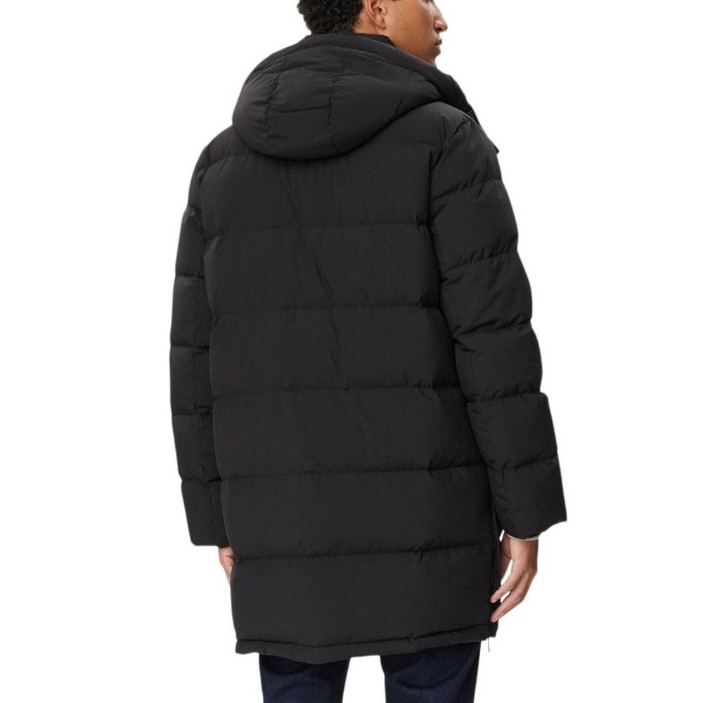 CALVIN KLEIN CLASSIC BONDED HD DOWN LONG JACKET ΜΠΟΥΦΑΝ ΑΝΔΡΙΚΟ BLACK