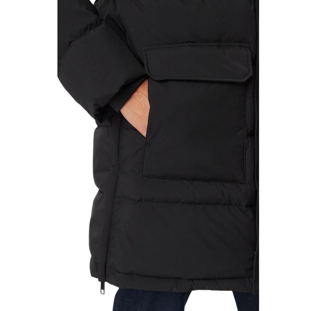 CALVIN KLEIN CLASSIC BONDED HD DOWN LONG JACKET ΜΠΟΥΦΑΝ ΑΝΔΡΙΚΟ BLACK