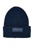 TOMMY JEANS  LINEAR BEANIE ΣΚΟΥΦΟΣ ΑΝΔΡΙΚΟΣ DARK NAVY
