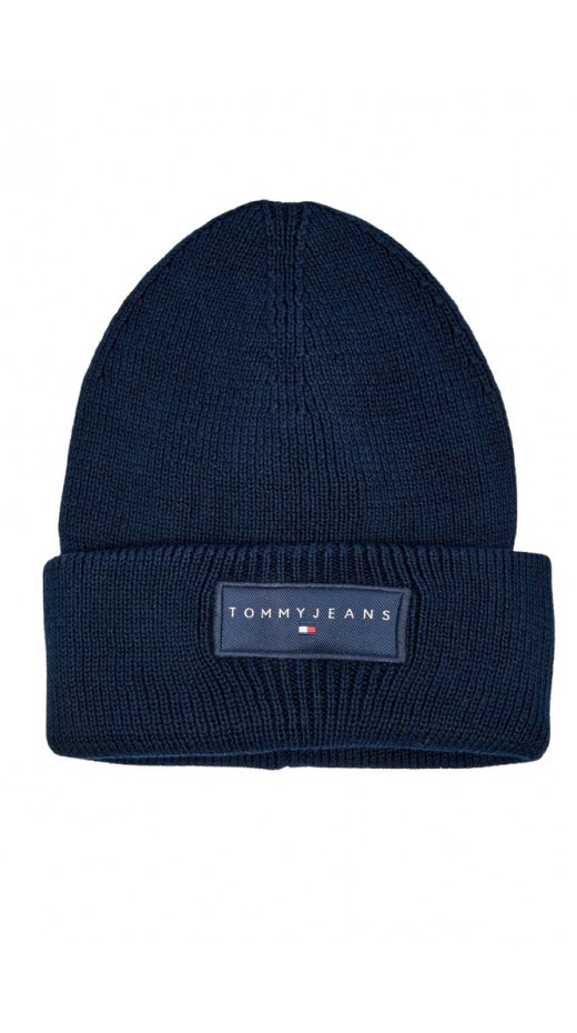 TOMMY JEANS  LINEAR BEANIE ΣΚΟΥΦΟΣ ΑΝΔΡΙΚΟΣ DARK NAVY