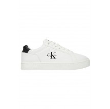 CALVIN KLEIN JEANS CLASSIC CUPSOLE MONO LTH  ΠΑΠΟΥΤΣΙ ΑΝΔΡΙΚΟ WHITE/BLACK