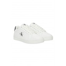 CALVIN KLEIN JEANS CLASSIC CUPSOLE MONO LTH  ΠΑΠΟΥΤΣΙ ΑΝΔΡΙΚΟ WHITE/BLACK