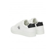 CALVIN KLEIN JEANS CLASSIC CUPSOLE MONO LTH  ΠΑΠΟΥΤΣΙ ΑΝΔΡΙΚΟ WHITE/BLACK