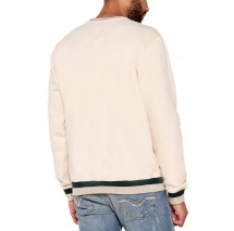 GUESS 4G CN SWEATSHIRT ΦΟΥΤΕΡ ΑΝΔΡΙΚΟ BEIGE