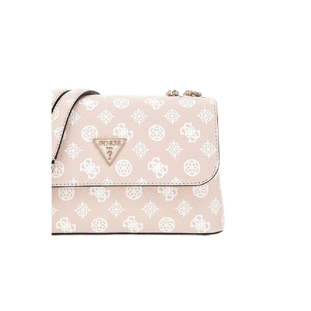 GUESS ECO ERICA CNVRTBLE XBODY FLAP ΤΣΑΝΤΑ ΓΥΝΑΙΚΕΙΑ SAND