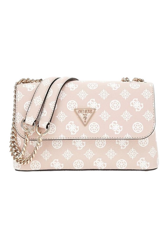 GUESS ECO ERICA CNVRTBLE XBODY FLAP ΤΣΑΝΤΑ ΓΥΝΑΙΚΕΙΑ SAND
