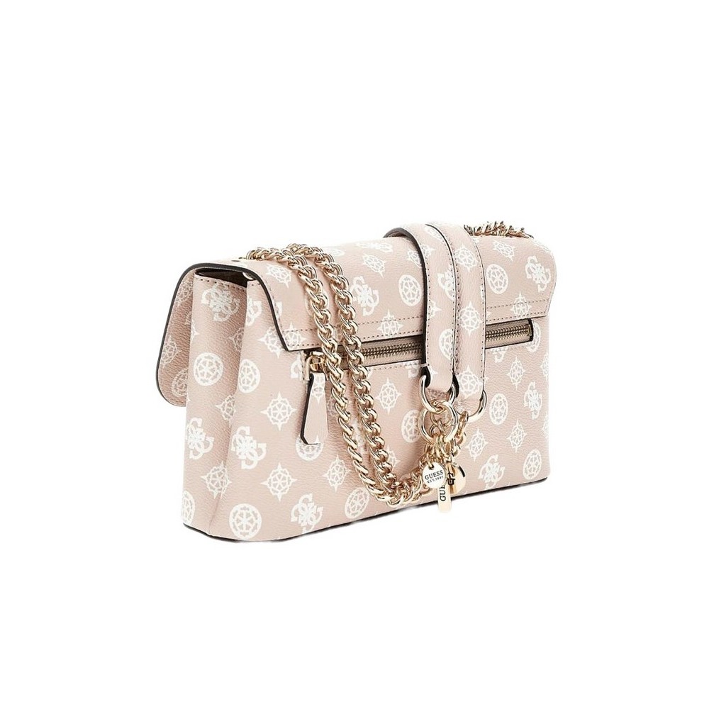 GUESS ECO ERICA CNVRTBLE XBODY FLAP ΤΣΑΝΤΑ ΓΥΝΑΙΚΕΙΑ SAND