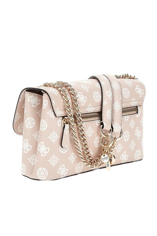 GUESS ECO ERICA CNVRTBLE XBODY FLAP ΤΣΑΝΤΑ ΓΥΝΑΙΚΕΙΑ SAND