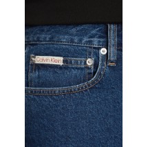 CALVIN KLEIN JEANS REGULAR SHORT ΒΕΡΜΟΥΔΑ ΑΝΔΡΙΚΗ BLUΕ DENIM