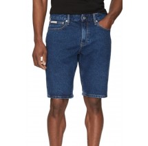 CALVIN KLEIN JEANS REGULAR SHORT ΒΕΡΜΟΥΔΑ ΑΝΔΡΙΚΗ BLUΕ DENIM