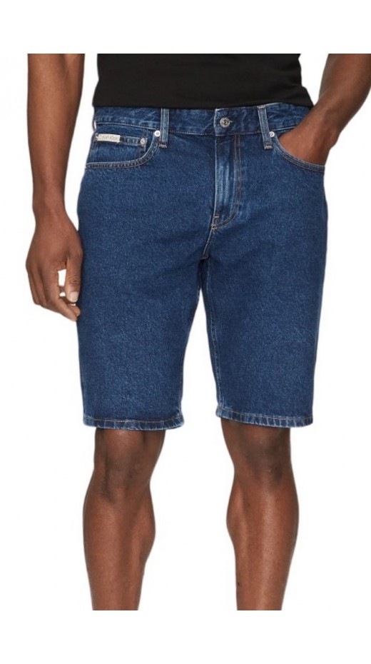 CALVIN KLEIN JEANS REGULAR SHORT ΒΕΡΜΟΥΔΑ ΑΝΔΡΙΚΗ BLUΕ DENIM